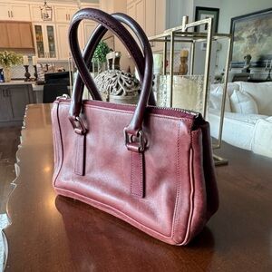 Authentic COACH Vintage "Bonnie Legacy 9421 Burgundy Satchel"